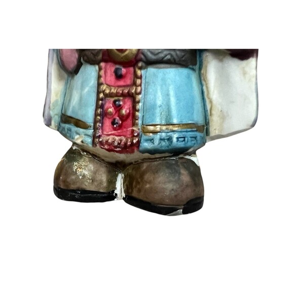 Vintage 80s Nativity Set 10 pc Stable, Wise Men & Shephard Christmas Religious - Picture 5 of 6